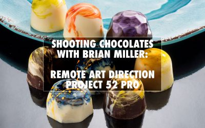 Shooting Designer Chocolates