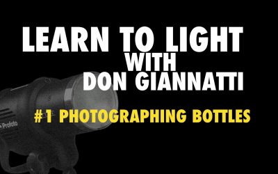 LIGHTING WITH PURPOSE: ONE; BOTTLES