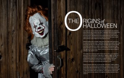 Project 52 Assignment: The Origins of Halloween (with layout)