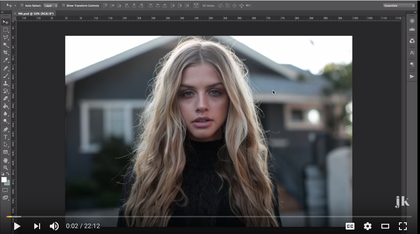 COLOR GRADING USING PHOTOSHOP LUTS