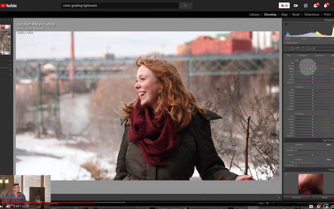 COLOR GRADING IN LIGHTROOM